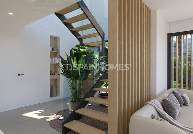 Eleganta Hus Till Salu I Monforte Del Cid Med Privata Pooler 10