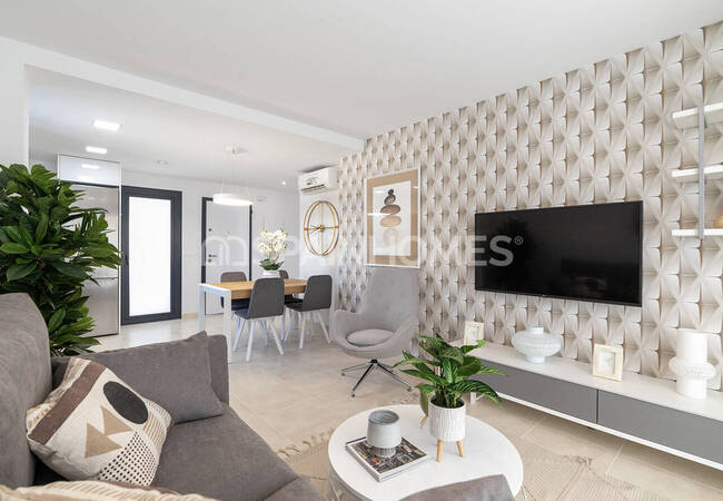 Busot'ta Sahile Yakın ve Huzurlu Bölgede Sıfır Evler 14