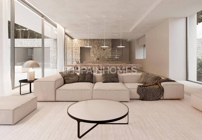 Mediterranean Villas Next to the Beach in Moraira Alicante 6