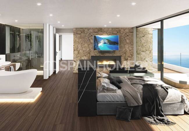 Alicante Altea’da Panoramik Manzaralı Satılık Yeni Villa 13