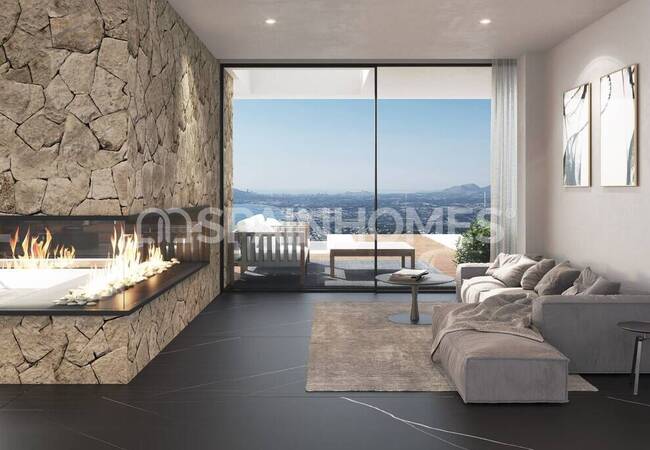 Alicante Altea’da Panoramik Manzaralı Satılık Yeni Villa 7