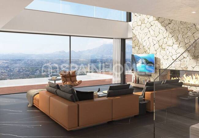 Alicante Altea’da Panoramik Manzaralı Satılık Yeni Villa 8