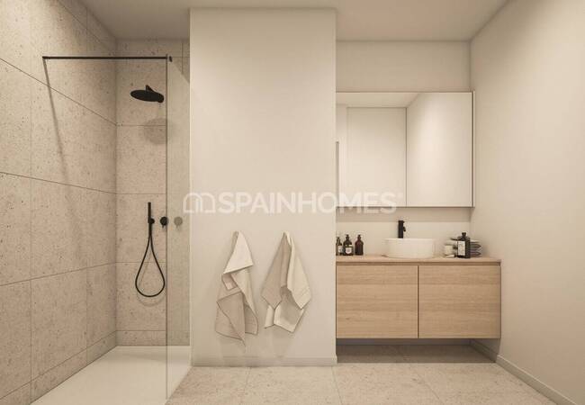 Alicante Villajoyosa'da Sahile Çok Yakın Konumda Lüks Daireler 26