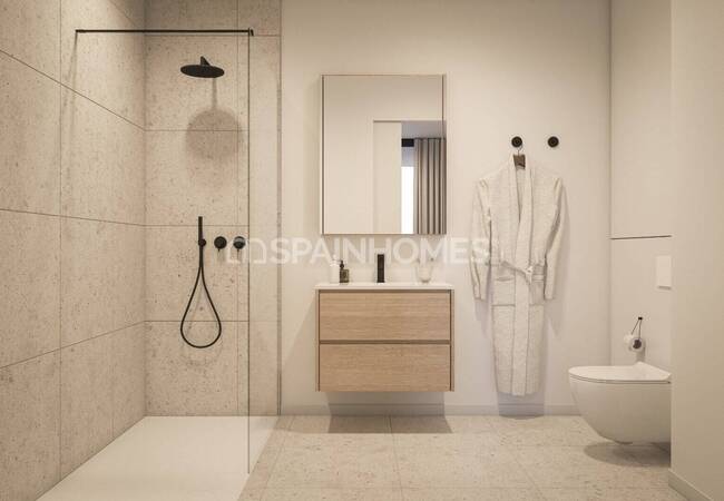 Alicante Villajoyosa'da Sahile Çok Yakın Konumda Lüks Daireler 28