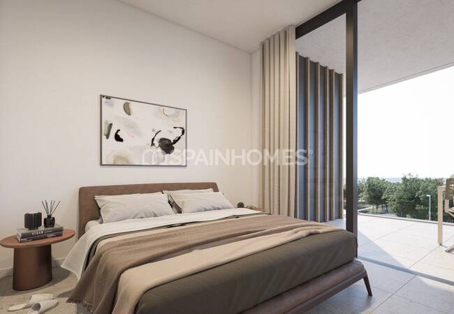 Alicante Villajoyosa'da Sahile Çok Yakın Konumda Lüks Daireler 24