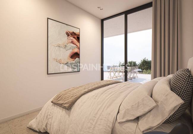 Alicante Villajoyosa'da Sahile Çok Yakın Konumda Lüks Daireler 25