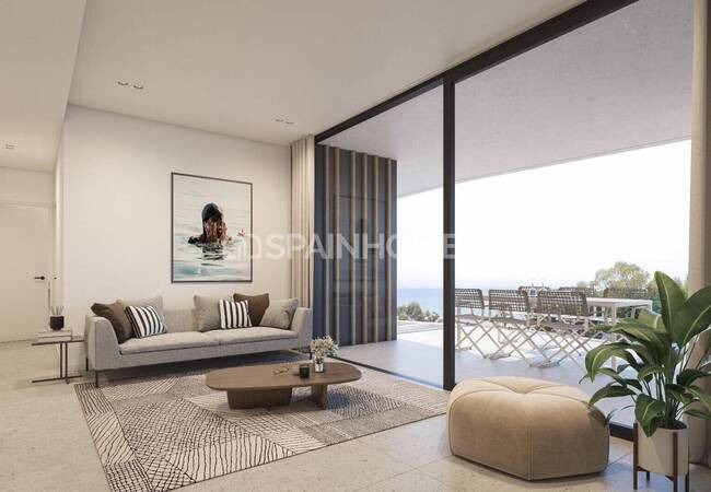 Alicante Villajoyosa'da Sahile Çok Yakın Konumda Lüks Daireler 21