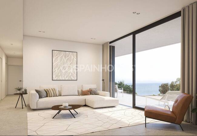 Alicante Villajoyosa'da Sahile Çok Yakın Konumda Lüks Daireler 18