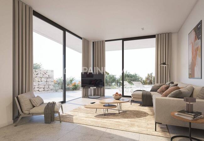 Alicante Villajoyosa'da Sahile Çok Yakın Konumda Lüks Daireler 17