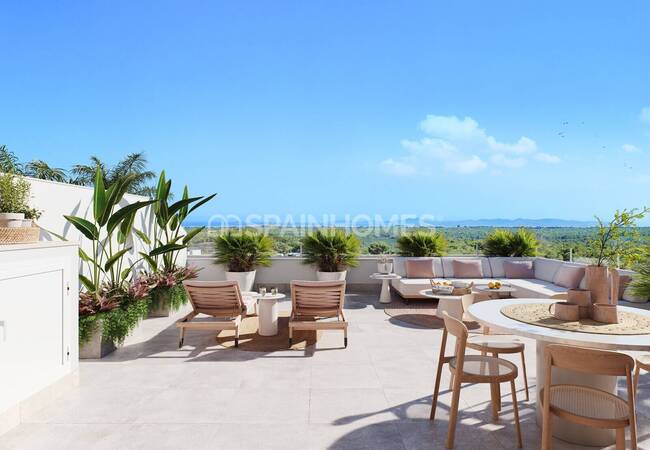 San Miguel De Salinas'ta Ayrıcalıklı Bölgede Modern Daireler 12