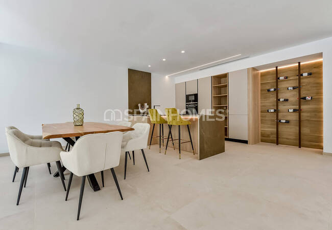 Altea Alicante'de Sahile Yakın Konumda Havuzlu Lüks Villa 26