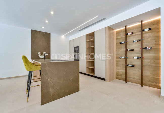 Altea Alicante'de Sahile Yakın Konumda Havuzlu Lüks Villa 28