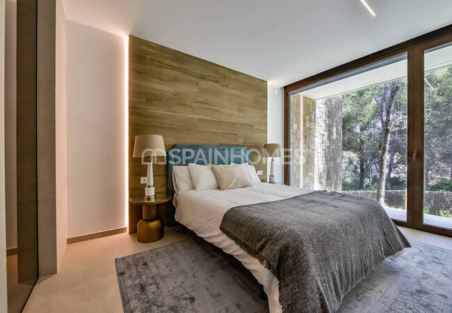 Altea Alicante'de Sahile Yakın Konumda Havuzlu Lüks Villa 43