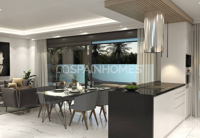 Torrevieja'da Denize Yakın Özel Havuzlu Lüks Villa 15