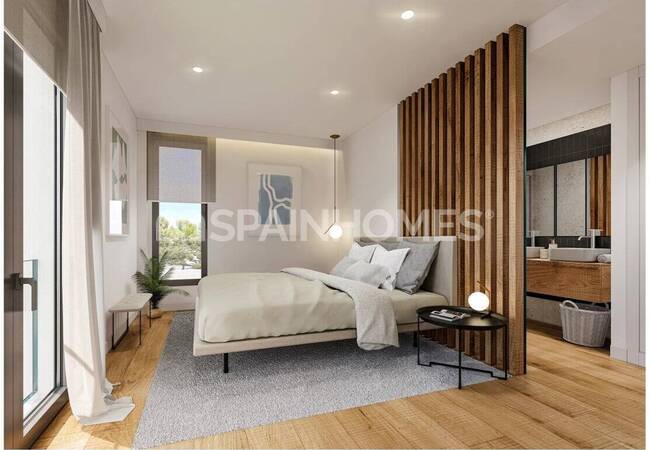 Finestrat'ta Sahile Yakın Bahçeli ve Havuzlu Müstakil Villalar 33