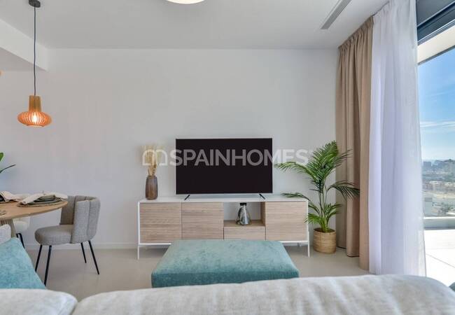 Luxury Properties with Sea Views in a Complex Finestrat Alicante 25