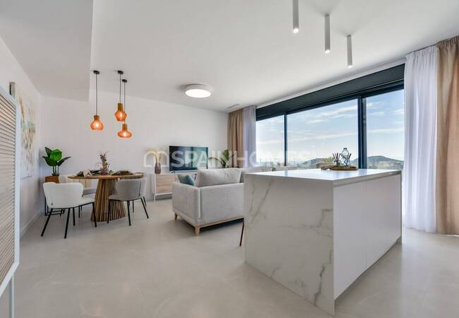 Luxury Properties with Sea Views in a Complex Finestrat Alicante 39