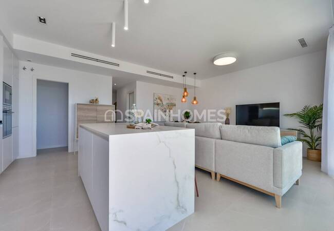 Luxury Properties with Sea Views in a Complex Finestrat Alicante 31