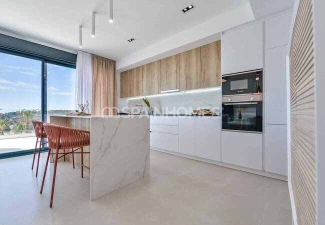 Alicante Finestrat’ta Site İçerisinde Deniz Manzaralı Lüks Daireler 30