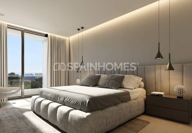 Alicante Finestrat'ta Eşsiz Manzaralı ve Lüks Tasarımlı Villa 18