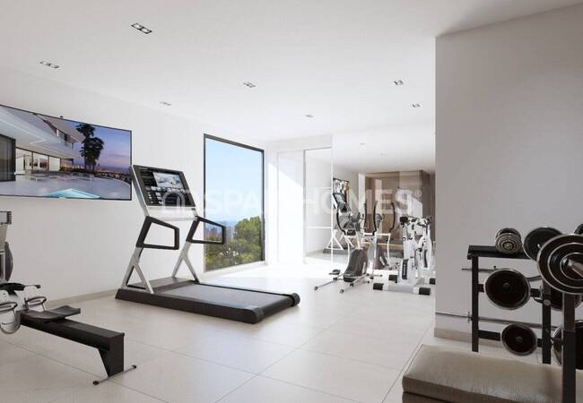 Alicante Finestrat'ta Eşsiz Manzaralı ve Lüks Tasarımlı Villa 21