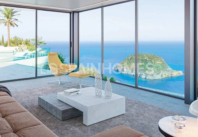 Sea View Luxury Villa for Sale Near Beach in Javea Alicante