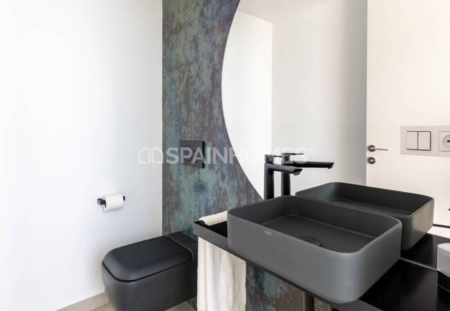 Alicante Altea'da Eşsiz Konumda Deniz Manzaralı Villa 8