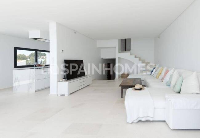 Javea Alicante'nin Mükemmel Konumunda Deniz Manzaralı Villa 30