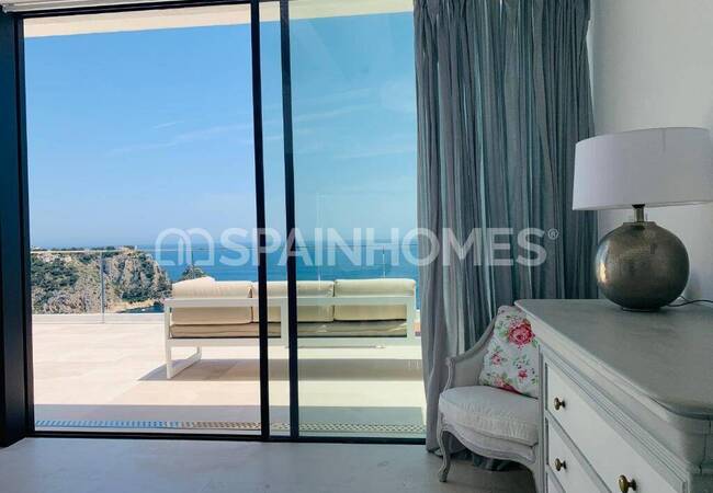 Javea Alicante'nin Mükemmel Konumunda Deniz Manzaralı Villa 34