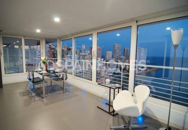 Alicante Benidorm’da Site İçinde Deniz Manzaralı Daireler 73