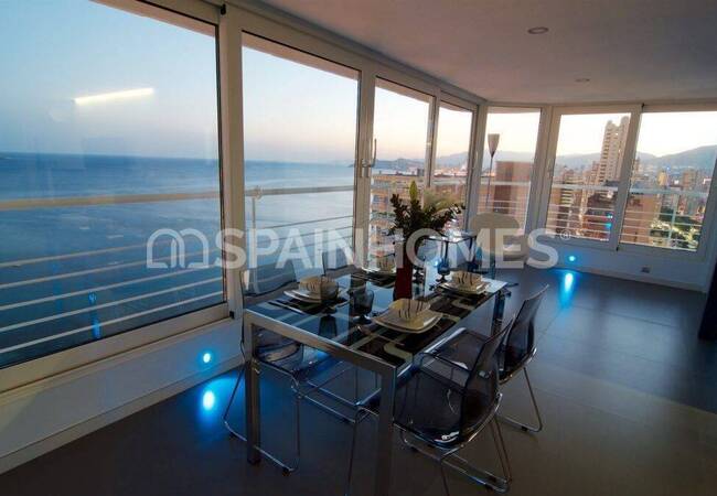 Alicante Benidorm’da Site İçinde Deniz Manzaralı Daireler 75