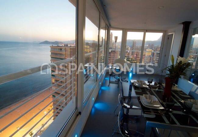 Alicante Benidorm’da Site İçinde Deniz Manzaralı Daireler 74