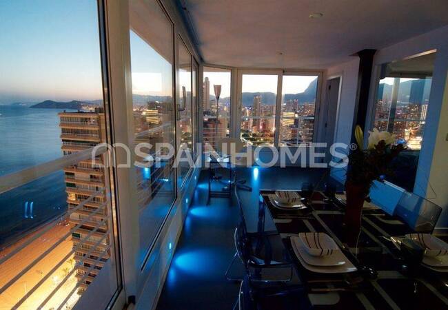 Alicante Benidorm’da Site İçinde Deniz Manzaralı Daireler 76