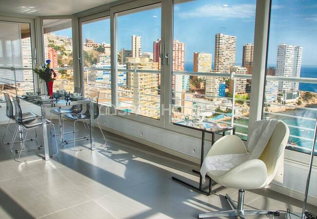 Alicante Benidorm’da Site İçinde Deniz Manzaralı Daireler 49