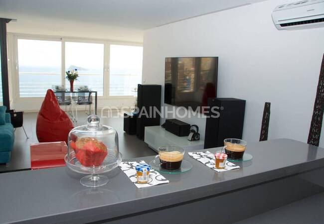 Alicante Benidorm’da Site İçinde Deniz Manzaralı Daireler 56