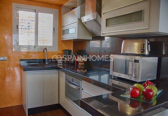 Alicante Benidorm’da Site İçinde Deniz Manzaralı Daireler 84
