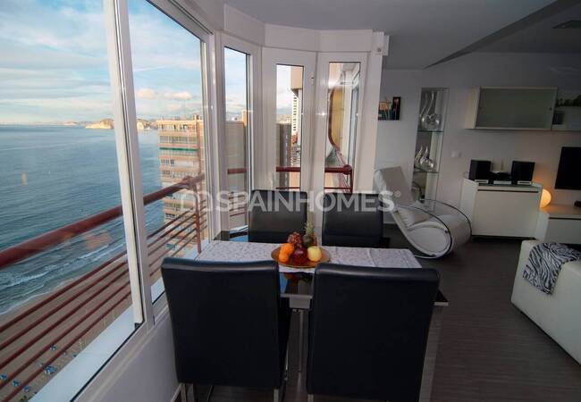 Alicante Benidorm’da Site İçinde Deniz Manzaralı Daireler 64