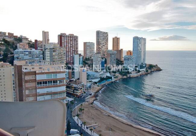 Alicante Benidorm’da Site İçinde Deniz Manzaralı Daireler 34