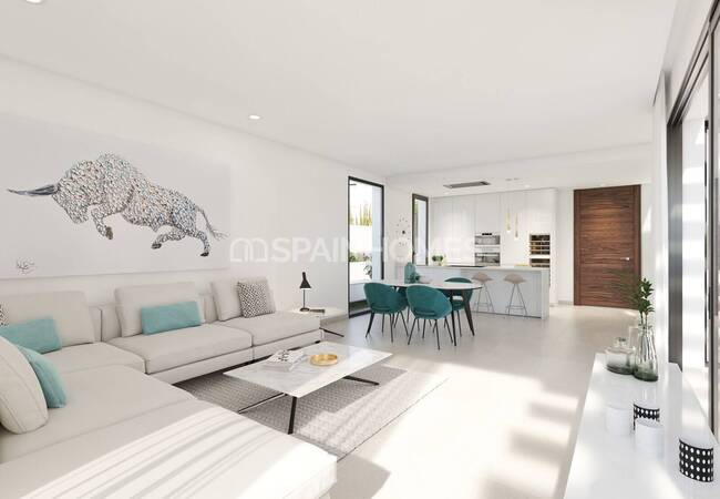 Alicante Finestrat'ta Havuzlu ve Deniz Manzaralı Villalar 8