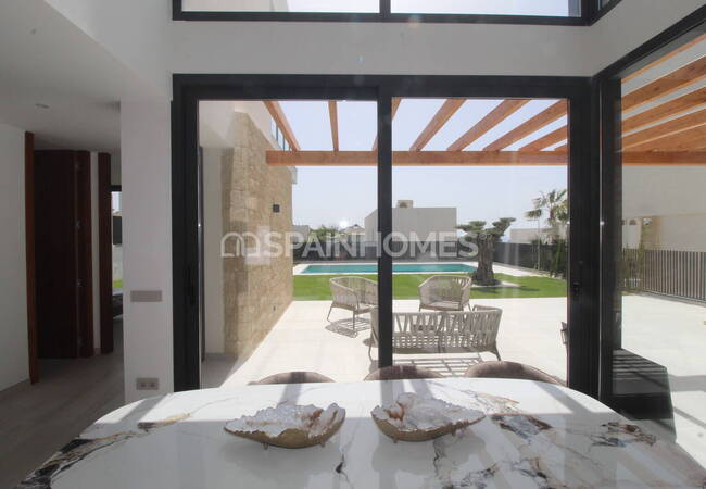 Havsutsikt Villor Med Pool Och Terrasser I Finestrat Alicante 8