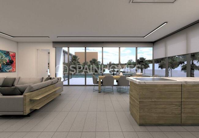 La Zenia'da Sahile Birkaç Metre Uzaklıkta Lüks Müstakil Villa 8