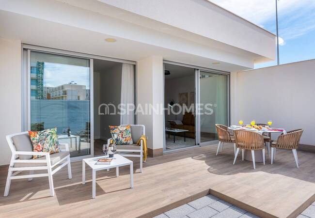 Apartamentos Modernos Cerca Comodidades En Playa Flamenca 22