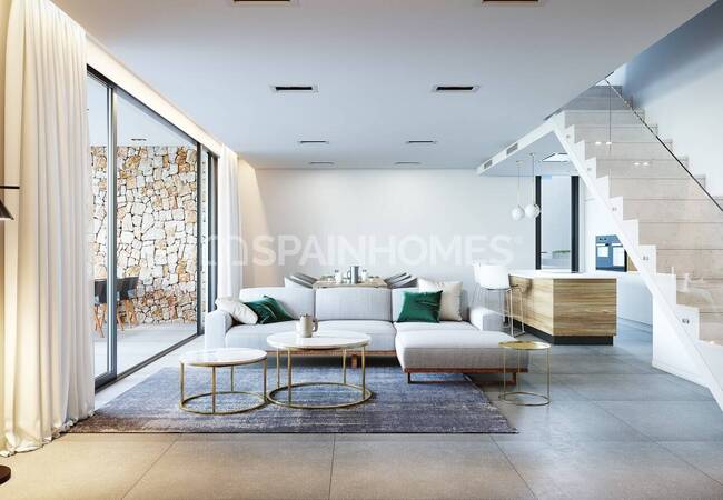 Alicante'de 700 M² Arsa Alanına Sahip Havuzlu Villalar 10