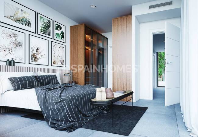 Alicante'de 700 M² Arsa Alanına Sahip Havuzlu Villalar 13