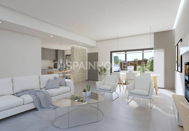 Eleganta Fristående Golf Villor I Pilar De La Horadada 7