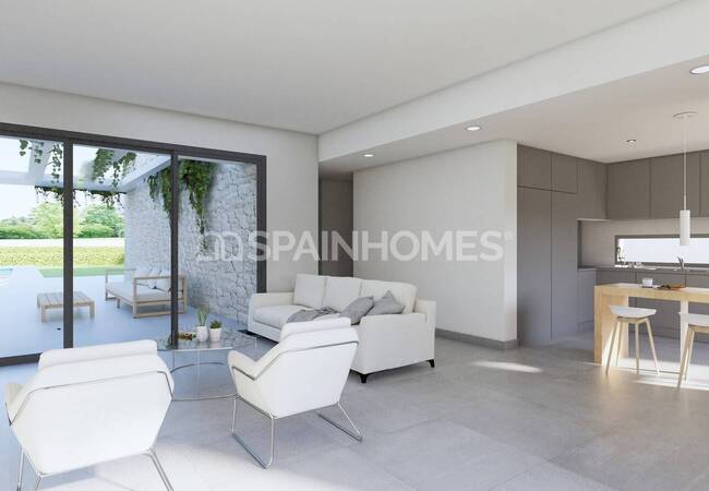 Eleganta Fristående Golf Villor I Pilar De La Horadada 9