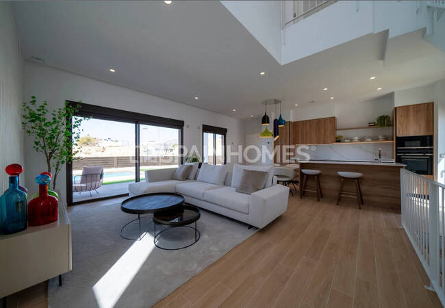 Finestrat'ta Şehre Yakın Özel Havuzlu Villalar 15