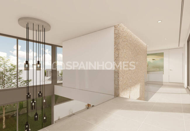 Orihuela Cabo Roig’te Sahile Yakın Havuzlu Lüks Villalar 9