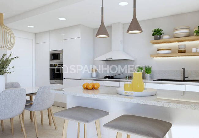 Appartements 3 Chambres Avec Piscine à Almoradi Alicante 4