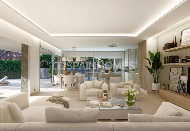 Alicante Moraira'da Deniz Manzaralı Havuzlu Villa 4